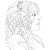 Розмальовка #girls #fashion #christmas (укр) Жорж Z101125У Розмальовка #girls #fashion #christmas (укр) Жорж Z101125У