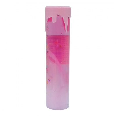 Слайм в пластиковій тубі, блискітки  (рожевий) MIC MS24-12-379