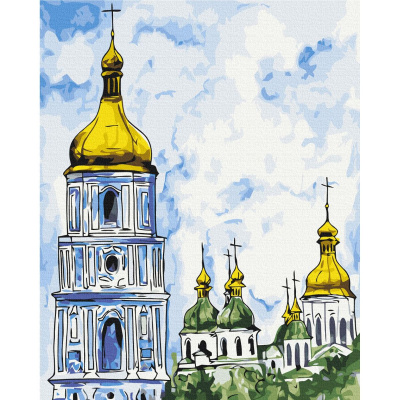 Картина за номерами Софія Київська © Мазнєва Марина  Brushme BS53360