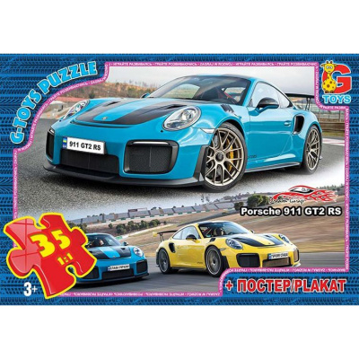 Пазли Dream Garage + постер, 35 ел. Gtoys FW755