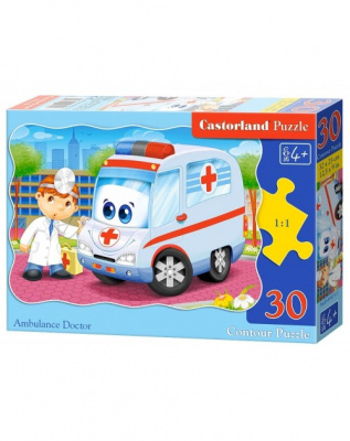 Пазли Машина швидкої допомоги, 30 елементів Castorland В-03471