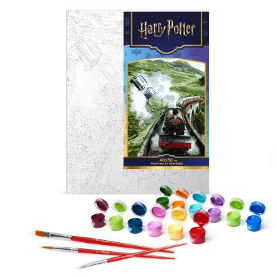 Картина за номерами Harry Potter: Політ до Гоґвортсу 40х50см Ідейка KHO5231
