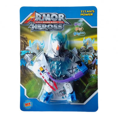 Робот-конструктор Armor Heroes (синій) MIC F1707-8A