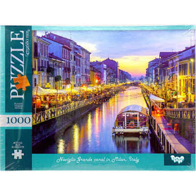 Пазли класичні (1000 ел) Milan, Italy Dankotoys C1000-13-01,02,03,04...10