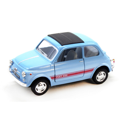 Машинка KINSMART Fiat 500 (блакитна) Kinsmart KT5004W