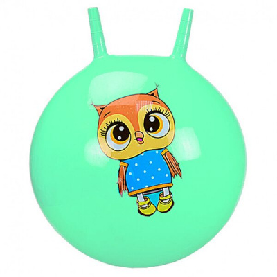 Мʼяч для фітнесу Тваринка (бірюзовий) MIC CB4501