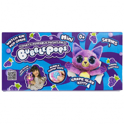 М’яка іграшка з ароматом Bubble Pops міні. Виноградне кошеня (20 см) Bubble Pops 2402005/5