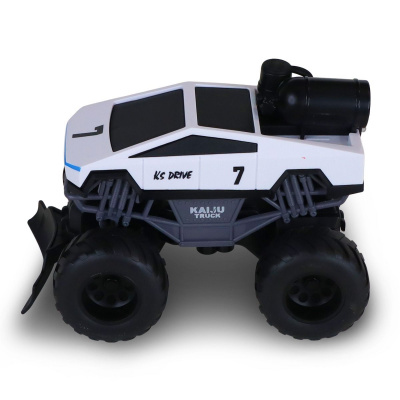Автомобіль SPRAY CAR на радіокеруванні – CYBER RIDE (білий, 1:24, 2.4 ГГц, акум. 3,7 V, вихлопна пара) KS Drive SL-6076RH