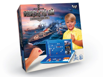 Настильна гра Морський бій, укр Dankotoys G-MB-01U