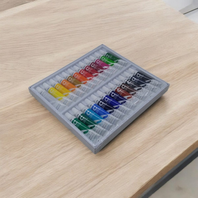 Фарба акрилова Color Emotions, 24 кольори по 12 мл Deli EC12-24
