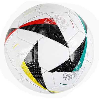 Мʼяч футбольний, дитячий, PVC, розмір 5 (білий) MIC C70143