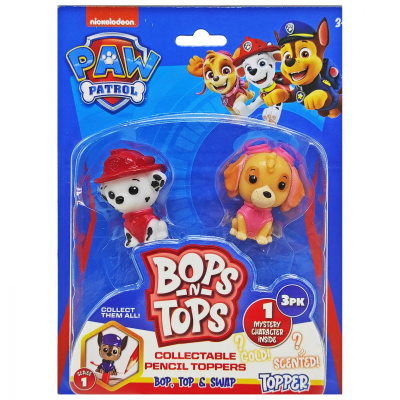 Набір топерів для олівців Paw Patrol (3 шт) вид 1 Sambro PWP20-3980-KV-FO