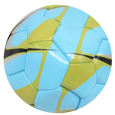 Мʼяч футбольний дитячий №5, блакитний (PVC) MIC BT-FB-0293