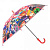 Дитяча парасолька-тростина Brawl Star довжина - 65 см, діаметр - 80 см (червона) MIC F1-10622-150P90