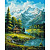 Картина за номерами Гірський пейзаж 40х50 см Origami LW3437