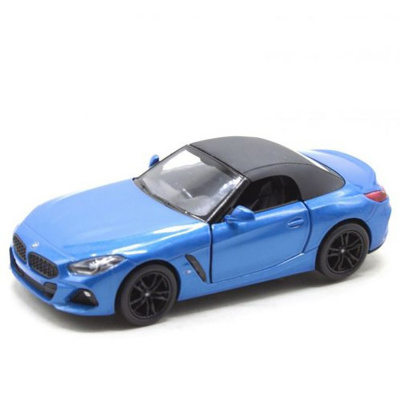 Машинка інерційна "BMW Z4" KT5419W(Silver) масштаб 1:36  Синій