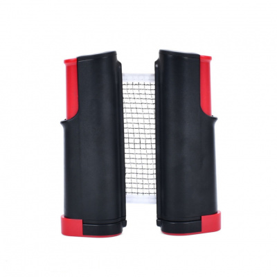 Сітка для настільного тенісу з фіксаторами для столу MS 4176(Black-Red) довжина 165 см