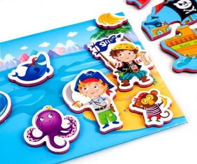 Магнітна гра Пірати, рос Vladi Toys RK2060-02