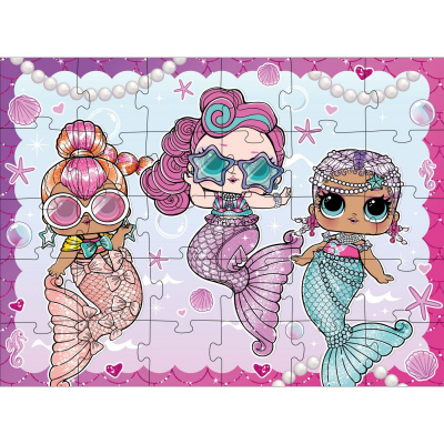 Пазли L.O.L Surprise! Mermaid, 30 елементів Ідейка LP30-003