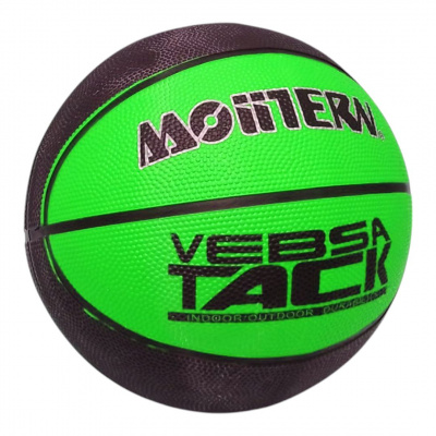 Мʼяч баскетбольний Vebsa Tack (чорно-зелений) Moiitern BT-BTB-0031