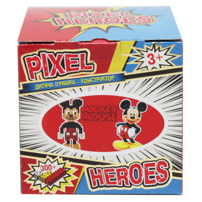 Конструктор Pixel Heroes: Міккі Маус, 407 дет. VitaToys VTK 0022
