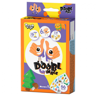 Розважальна настільна гра "Doobl Image" DBI-02-01U укр. мовою  Мультибокс1