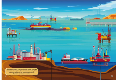 Книга з наклейками. Кораблі, укр Crystal Book F00023041