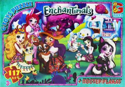 Пазли з серії Enchantimals, 117 ел Gtoys EA205