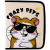 Папка для зошитів на блискавці CRAZY PETS Апельсин АП-1001