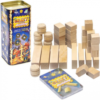 Розвиваюча настільна гра Crazy Balance Building Dankotoys CBB-01