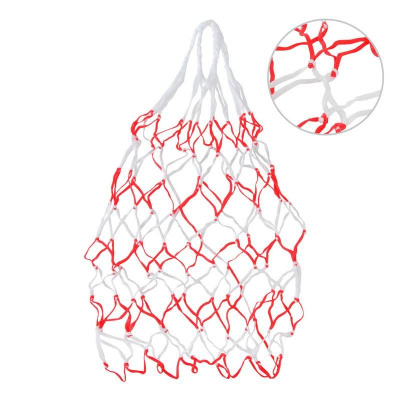 Сітка для мʼячів, велика, тканинна, 110 см (мікс кольорів) MIC S41437