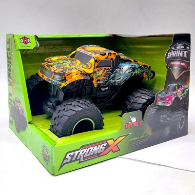 Машина інерційна STRONG RACERS (ПОМАРАНЧЕВА) xhx toys 111-19