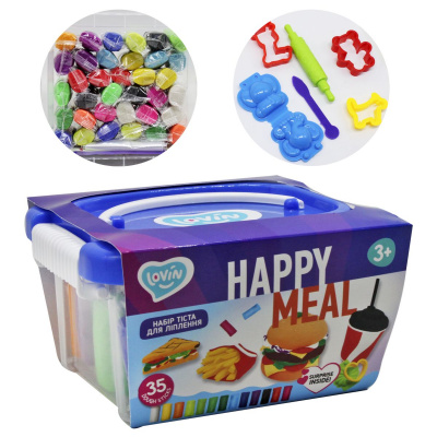 Набір тіста для ліплення Happy meal Lovin Окто 41137