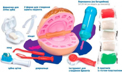Набір для ліплення з інструментами Доктор зуб DreamMakers TY4450