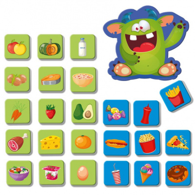 Гра розвиваюча (магнітна) Смачне чи корисне? Vladi Toys VT5900-06