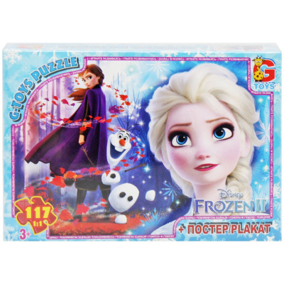 Пазли Крижане серце + постер, 117 ел. Gtoys FR049