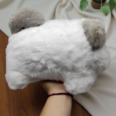 М`яка іграшка FLUFF PETS (БІЛО-СІРА) MIC M17049