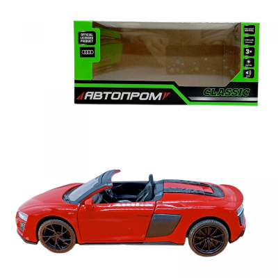 Машина мет. 1:32 Audi R8 Spdyer Автопром 68418