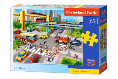 Пазли Міське рух, 70 елементів Castorland В-070039