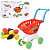 Ігровий набір "Візок" 16898 продукти 22 предмети