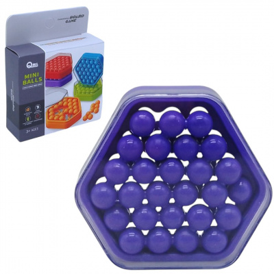 Логічна гра Mini Balls IQ Puzzle головоломка, мікс QML M8I