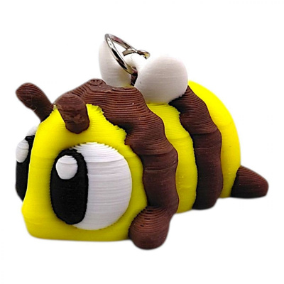 3D Брелоки CUTE BEE / Мила БДЖІЛКА, Keychain, 3D друк OYTOY 03005100