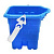 Відро №8, синє Bamsic 253