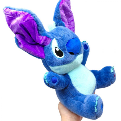 Музична мʼяка іграшка STITCH (СИНІЙ) MIC muzstich