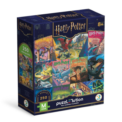 Пазл класичний "Harry Potter Книжкові обкладинки" 200657, 250 елементів