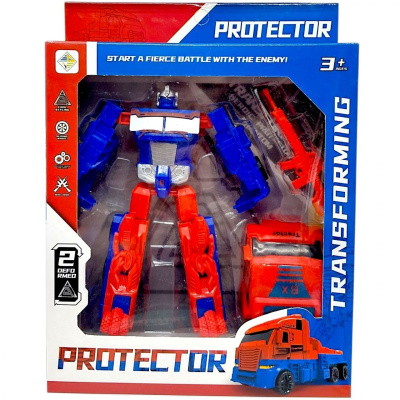 Трансформер “Heroic Protector, в коробці (СИНІЙ) MIC HY8888