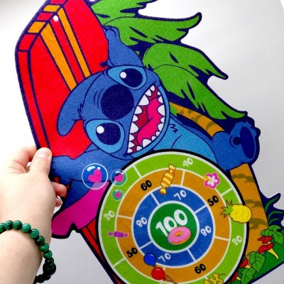 Дартс (герой, 2 кульки, 2 дротики, мішень, гачок) в пакеті MIC 957B-26