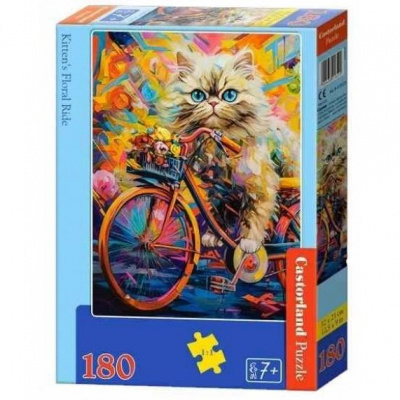 Пазл Castorland Прогулянка кошеняти 180 ел. Castorland B-018529