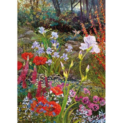 Пазли Квіти на березі річки, 1000 елементів Cherry Pazzi 30622