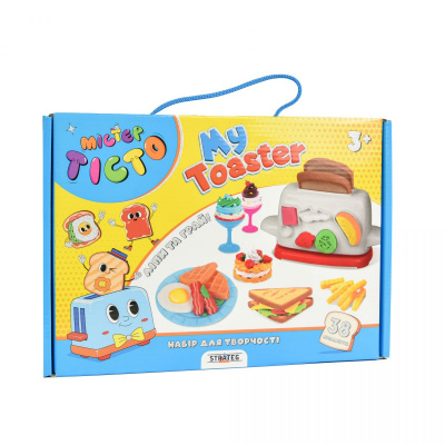 Набір для творчості Містер тісто. My Toaster укр Strateg 41023